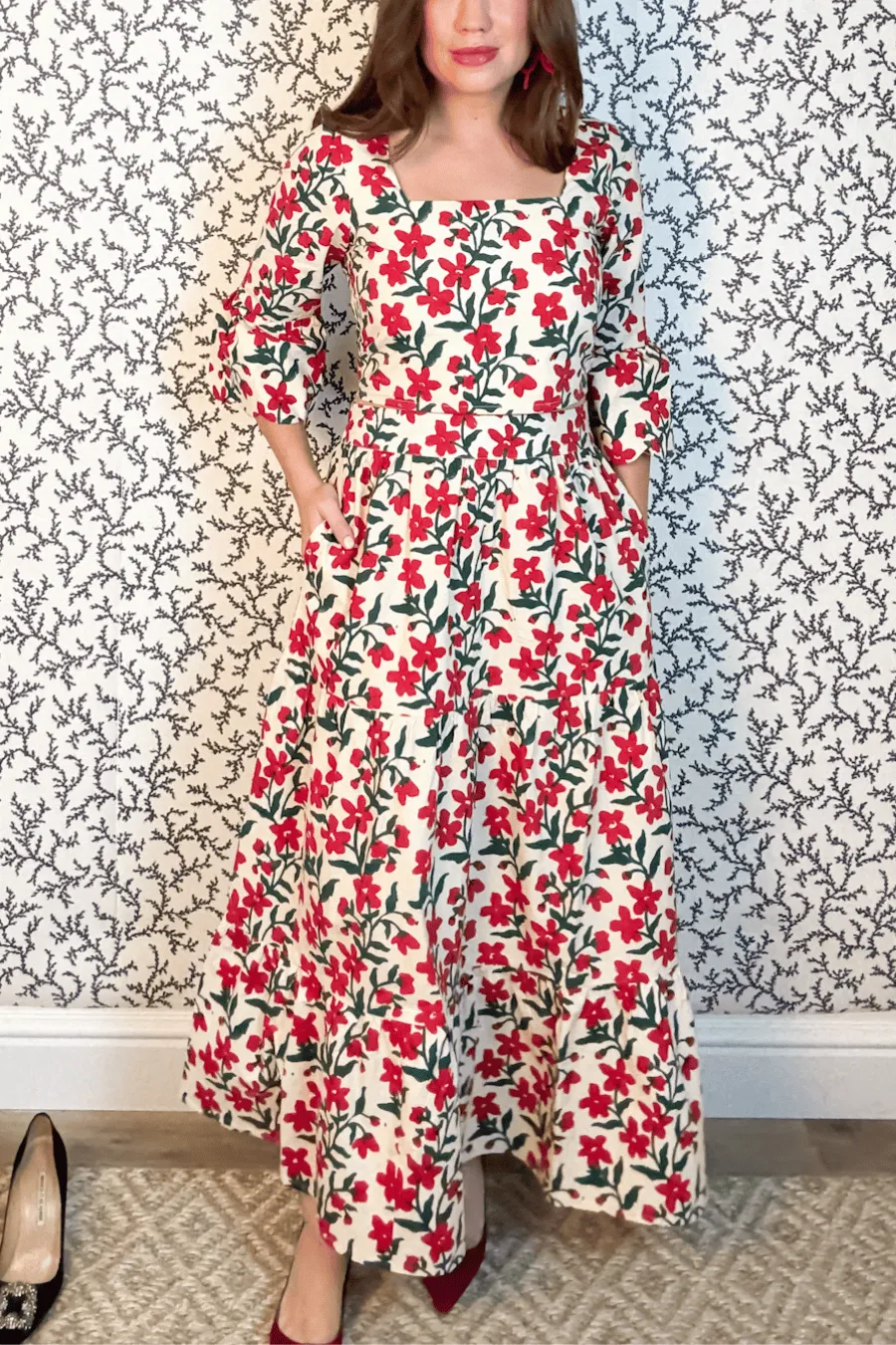 The Lowell Top Ecru Poppy sold by Modatrova product image thumbnail 4