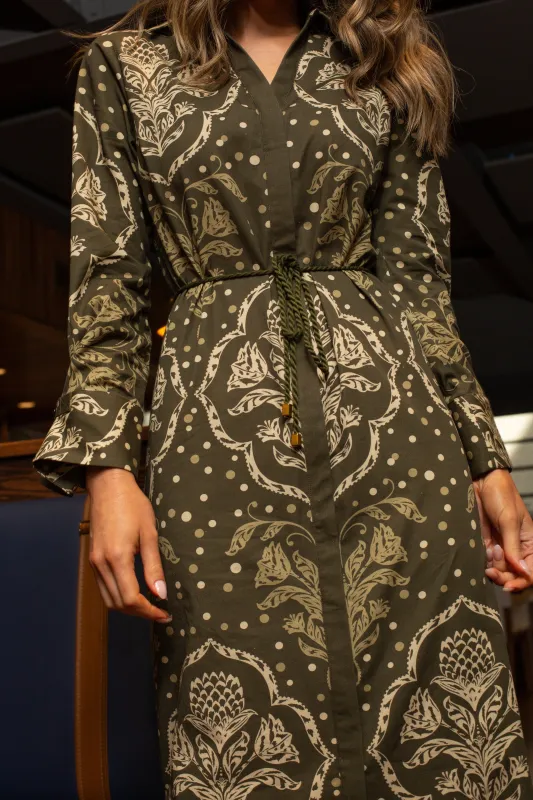 Riley Caftan made by Anna Cate