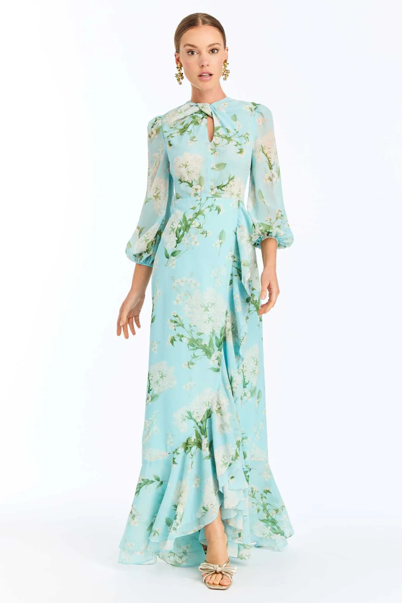 Ophelia Chiffon Gown sold by Modatrova
