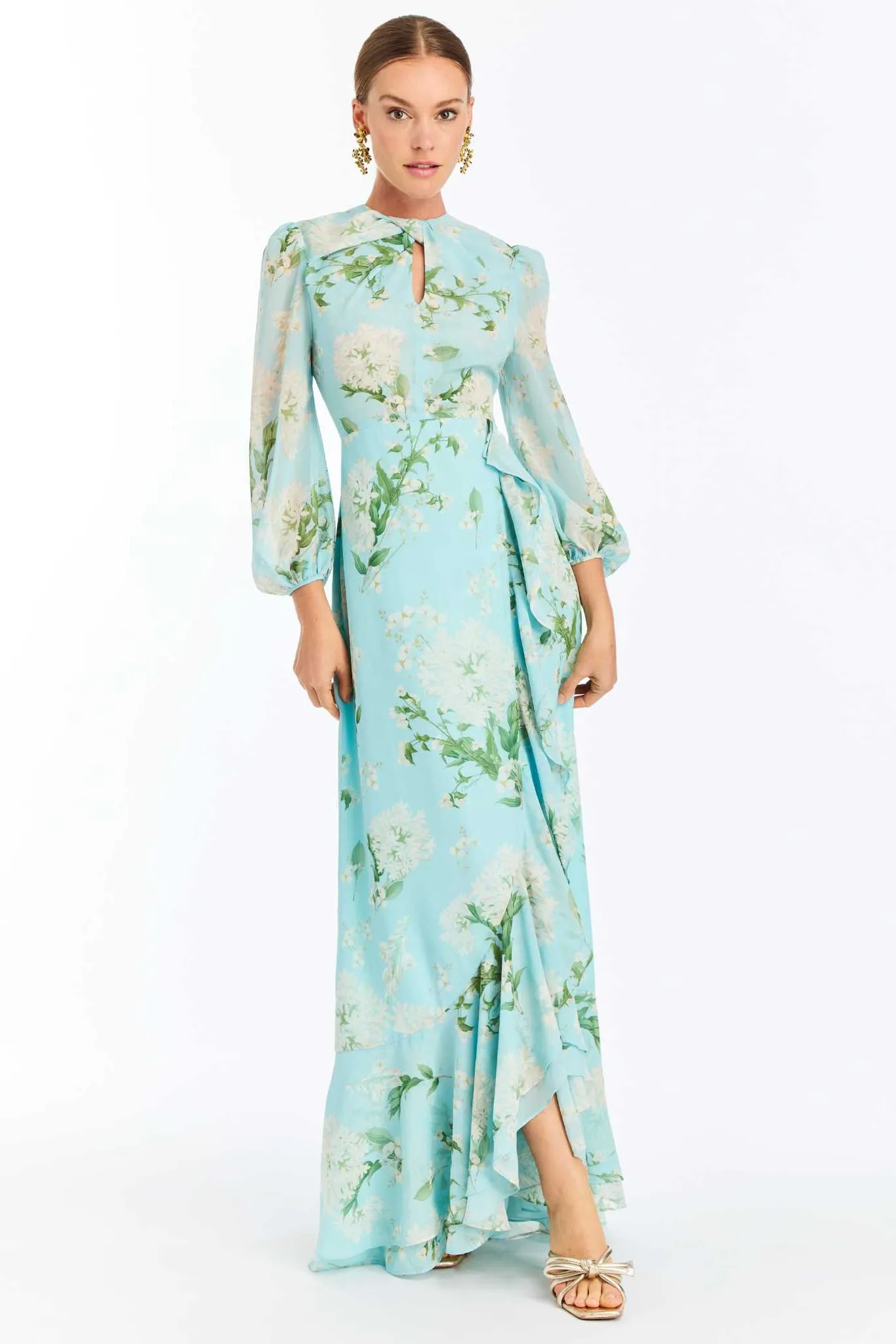 Ophelia Chiffon Gown sold by Modatrova product image thumbnail 2