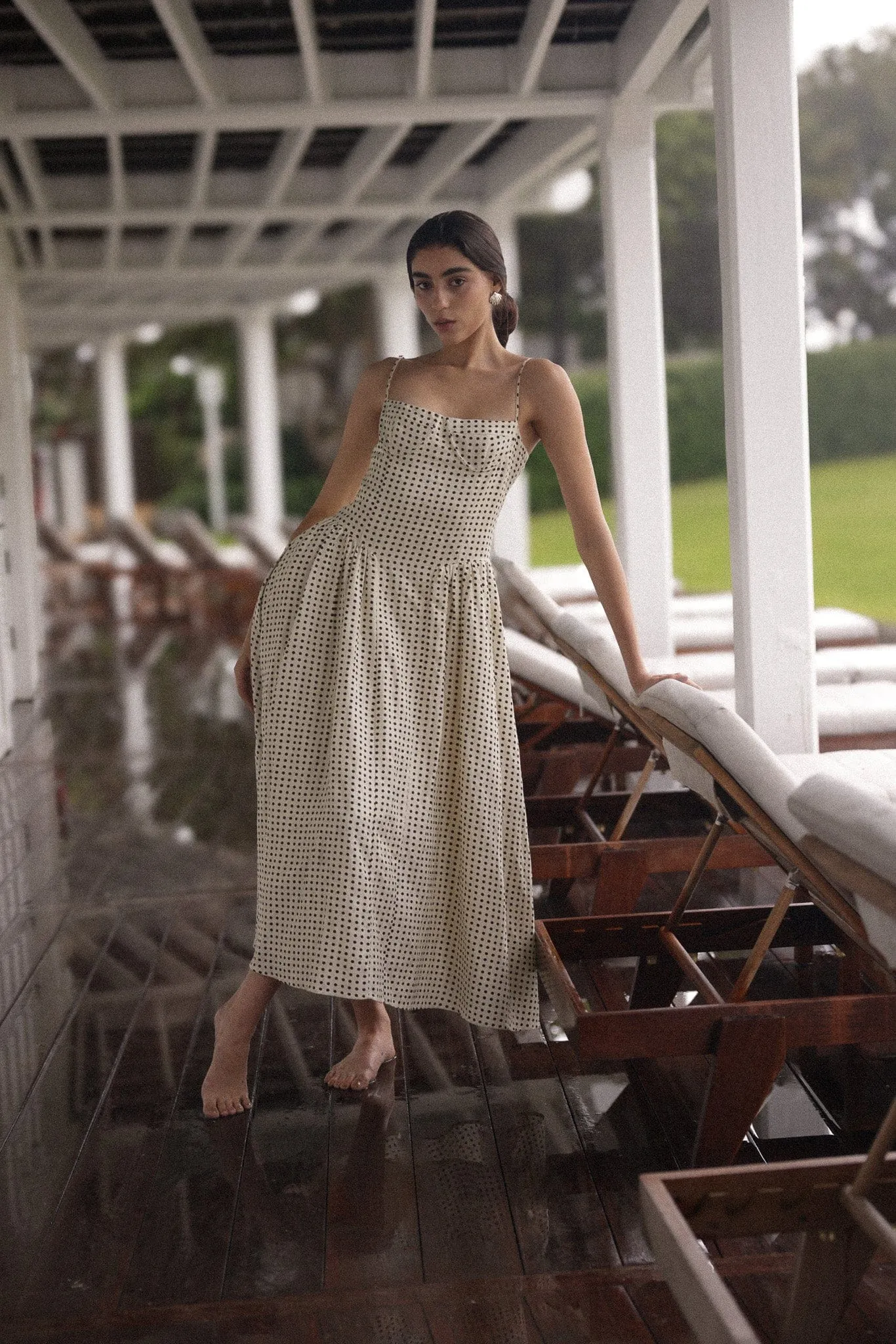Lou Lou Dress Polka Dot sold by Modatrova product image thumbnail 2