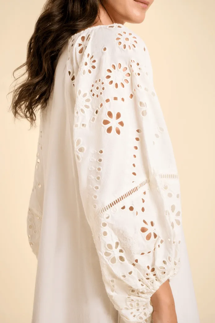 Donna Maxi Dress - White sold by Modatrova product image thumbnail 3