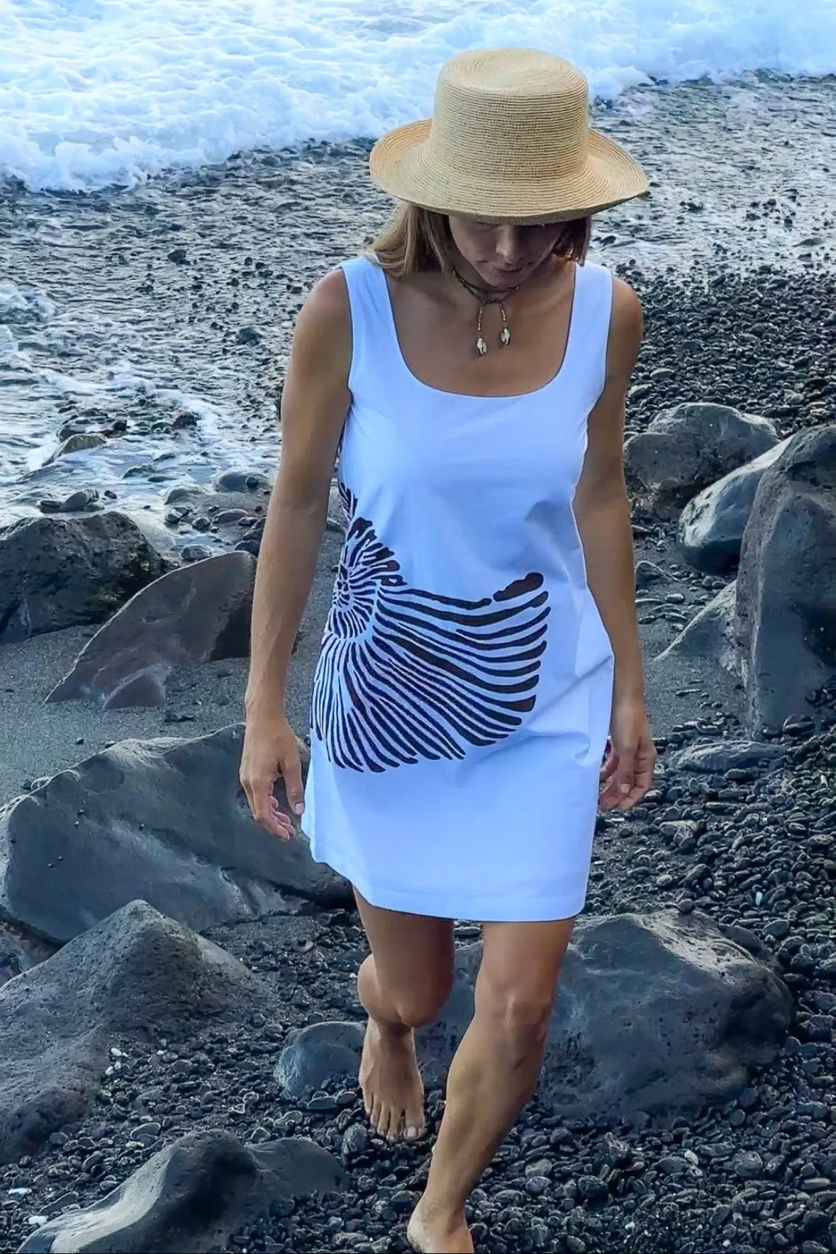 Shellona Mini Dress - White sold by Modatrova product image thumbnail 4