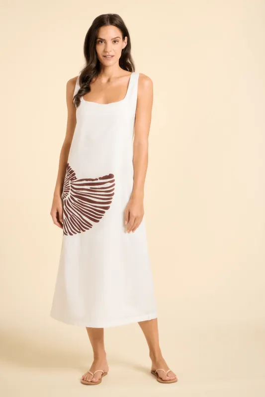 Shellona Maxi Dress - White sold by Modatrova