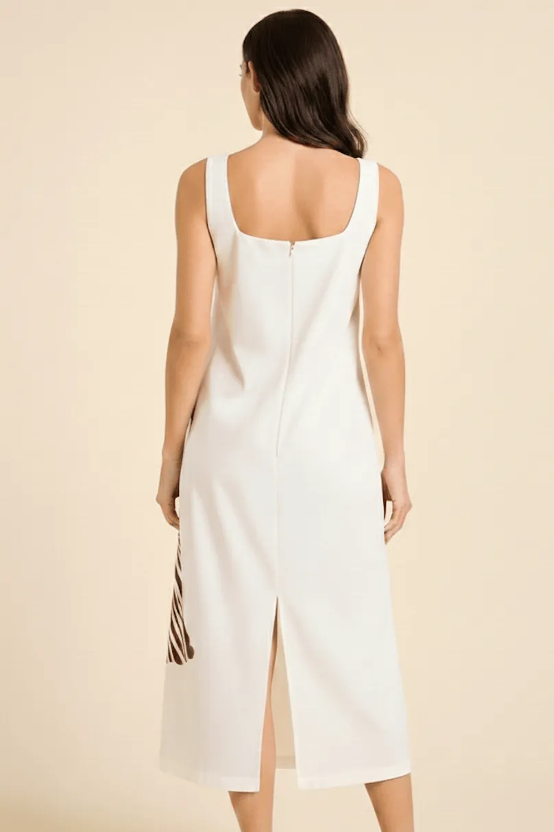Shellona Maxi Dress - White sold by Modatrova product image thumbnail 2