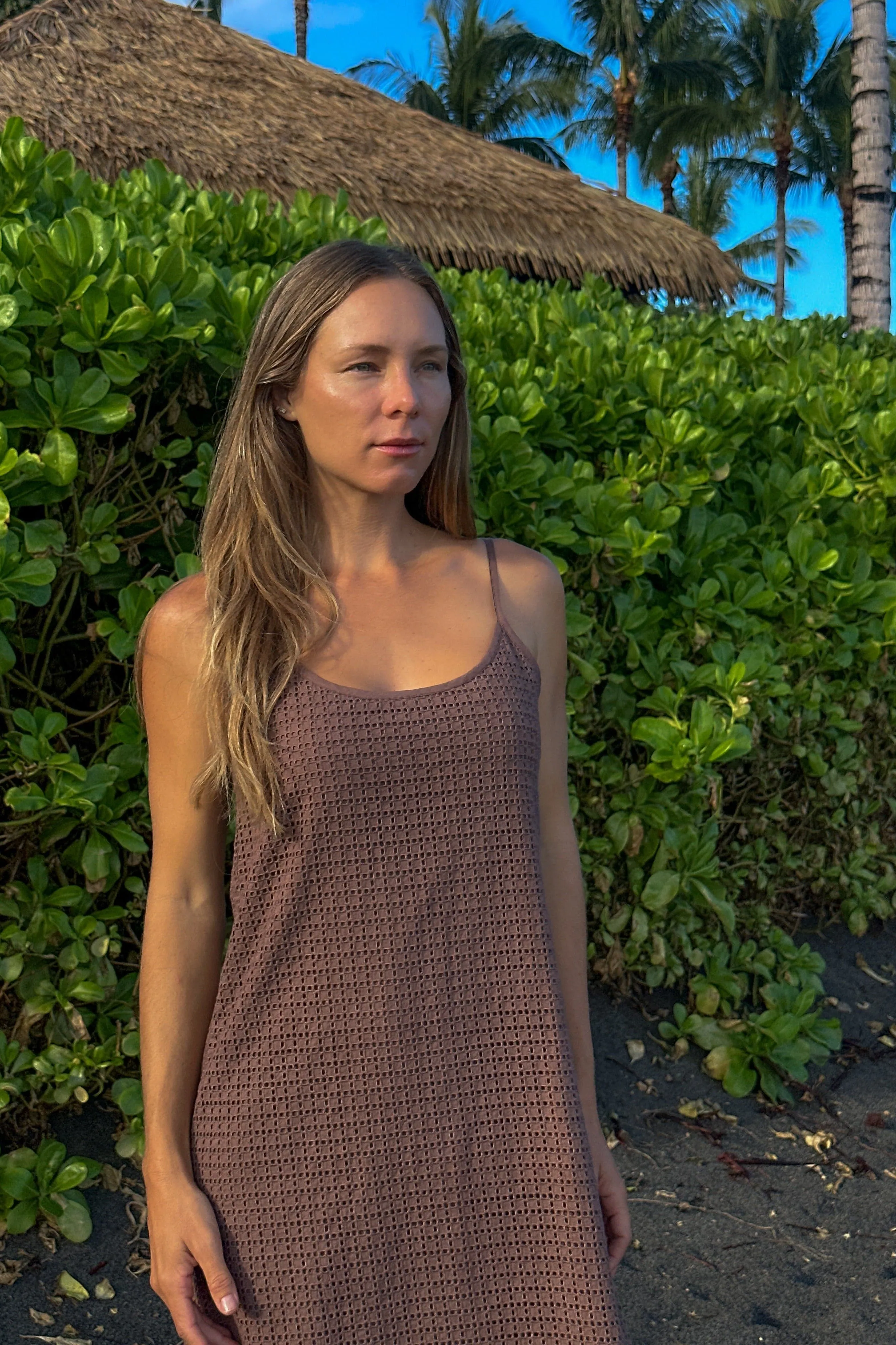 Figo Tank Dress - Brown sold by Modatrova product image thumbnail 4