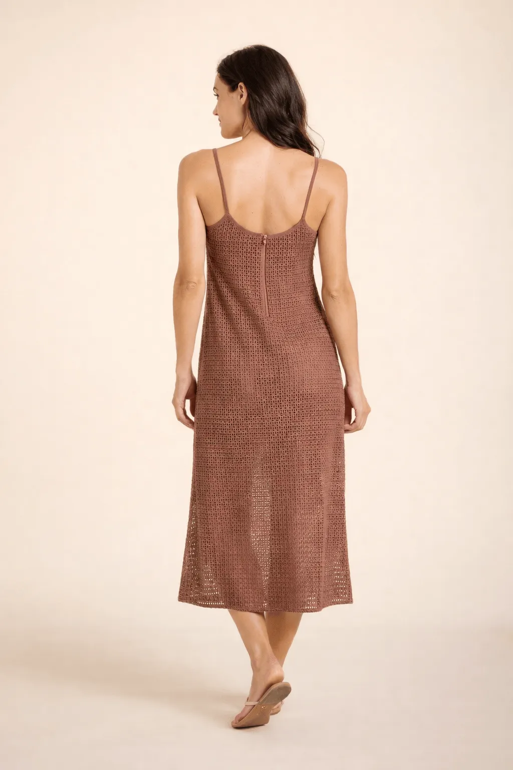 Figo Tank Dress - Brown sold by Modatrova product image thumbnail 2