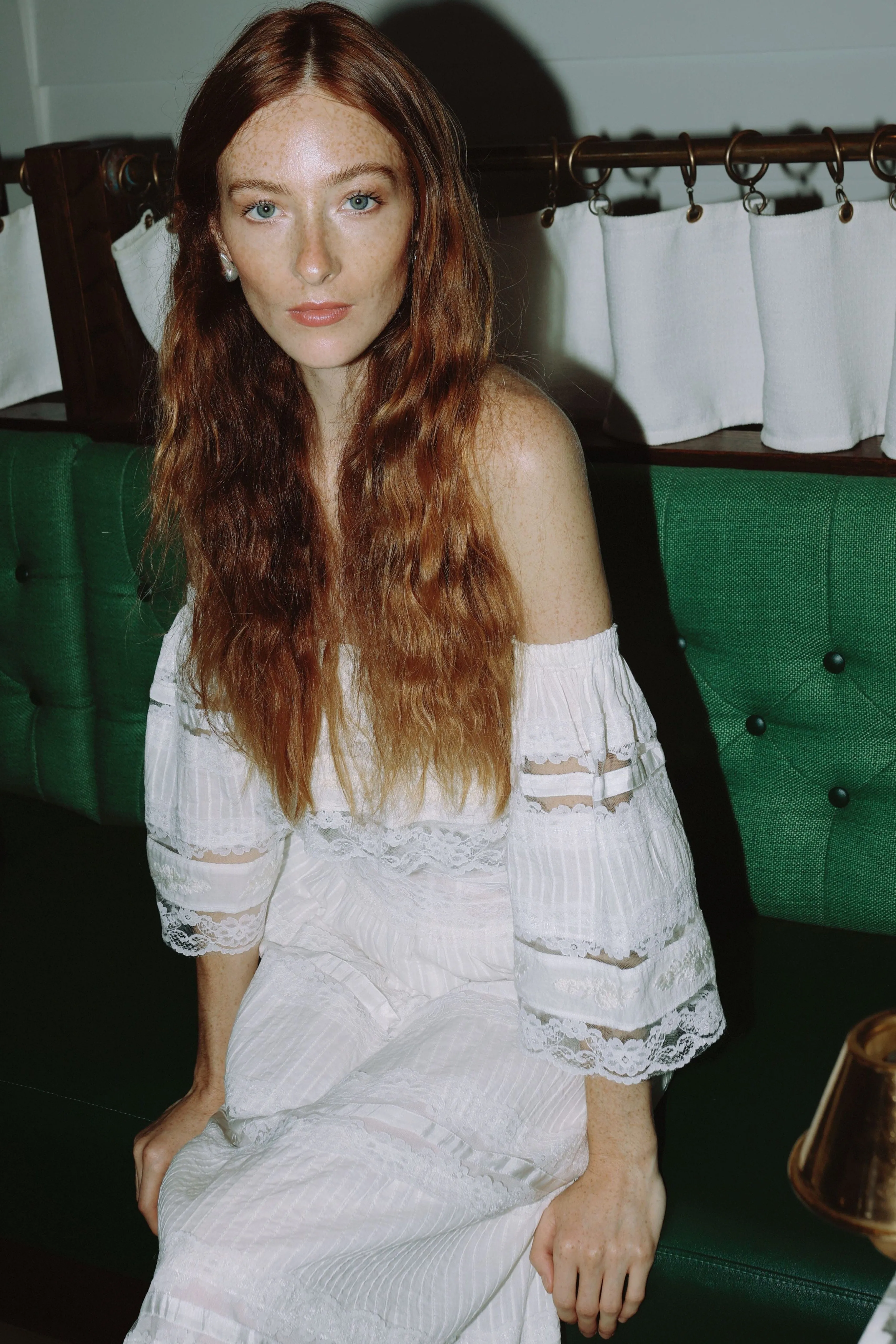 Celeste Dress in White Lace sold by Modatrova product image thumbnail 4