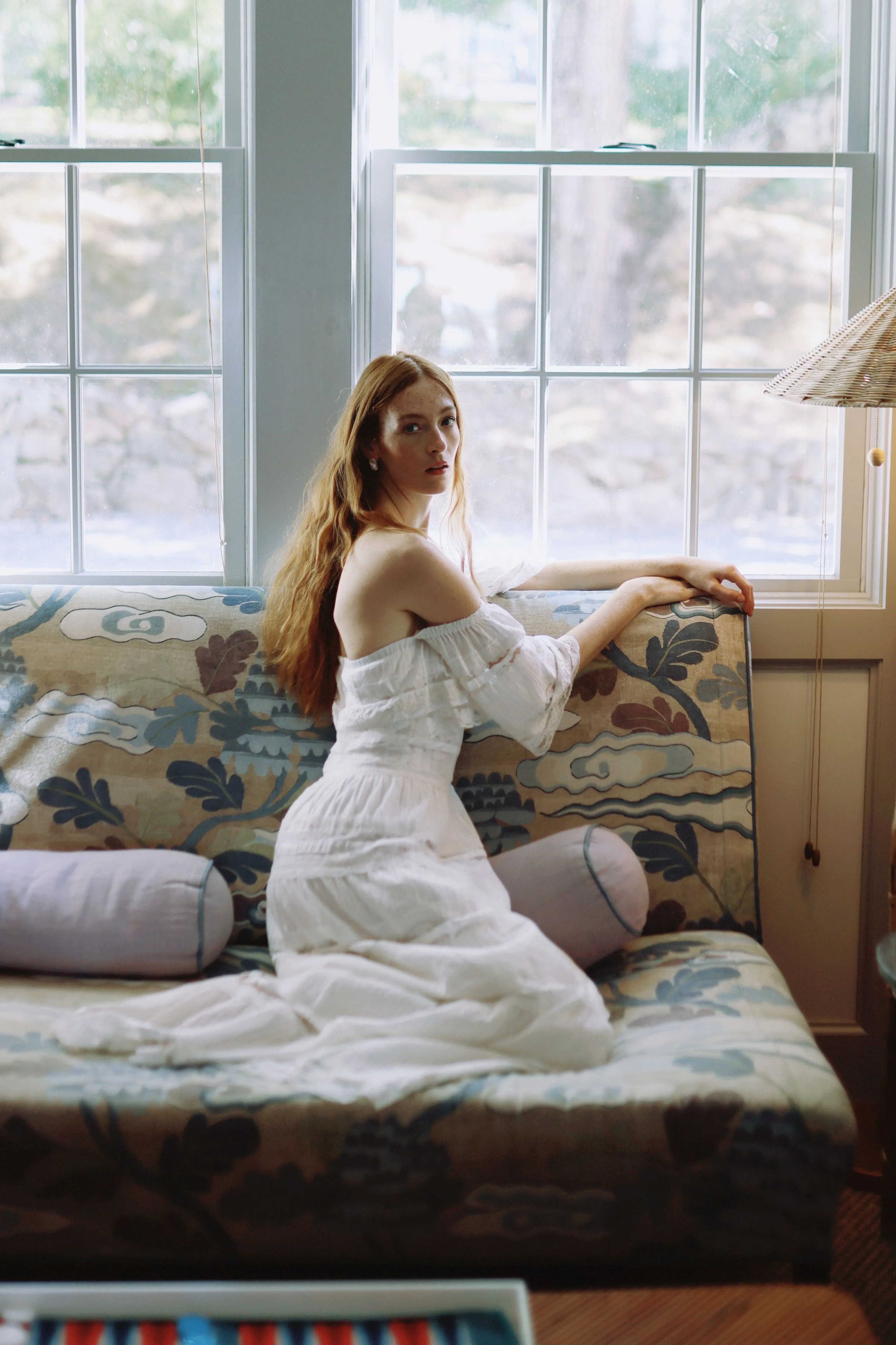 Celeste Dress in White Lace sold by Modatrova product image thumbnail 5