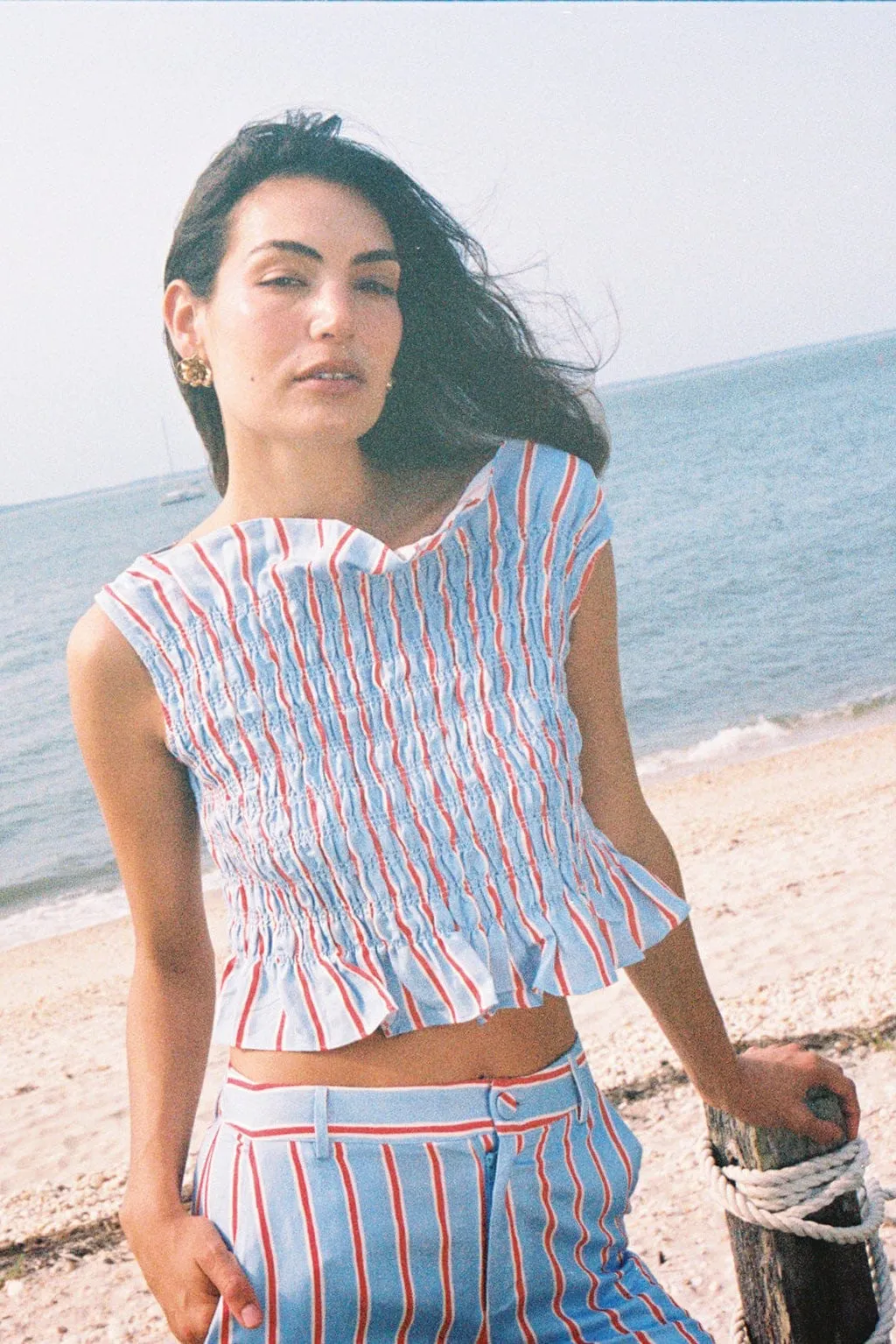 Elle Top Harbor Stripe sold by Modatrova product image thumbnail 4