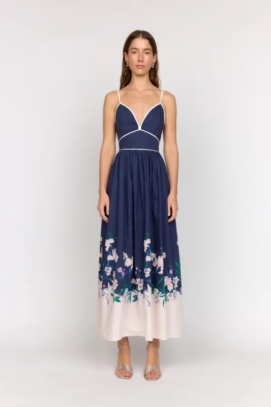 Leilani Dress - Midnight Coast sold by Modatrova