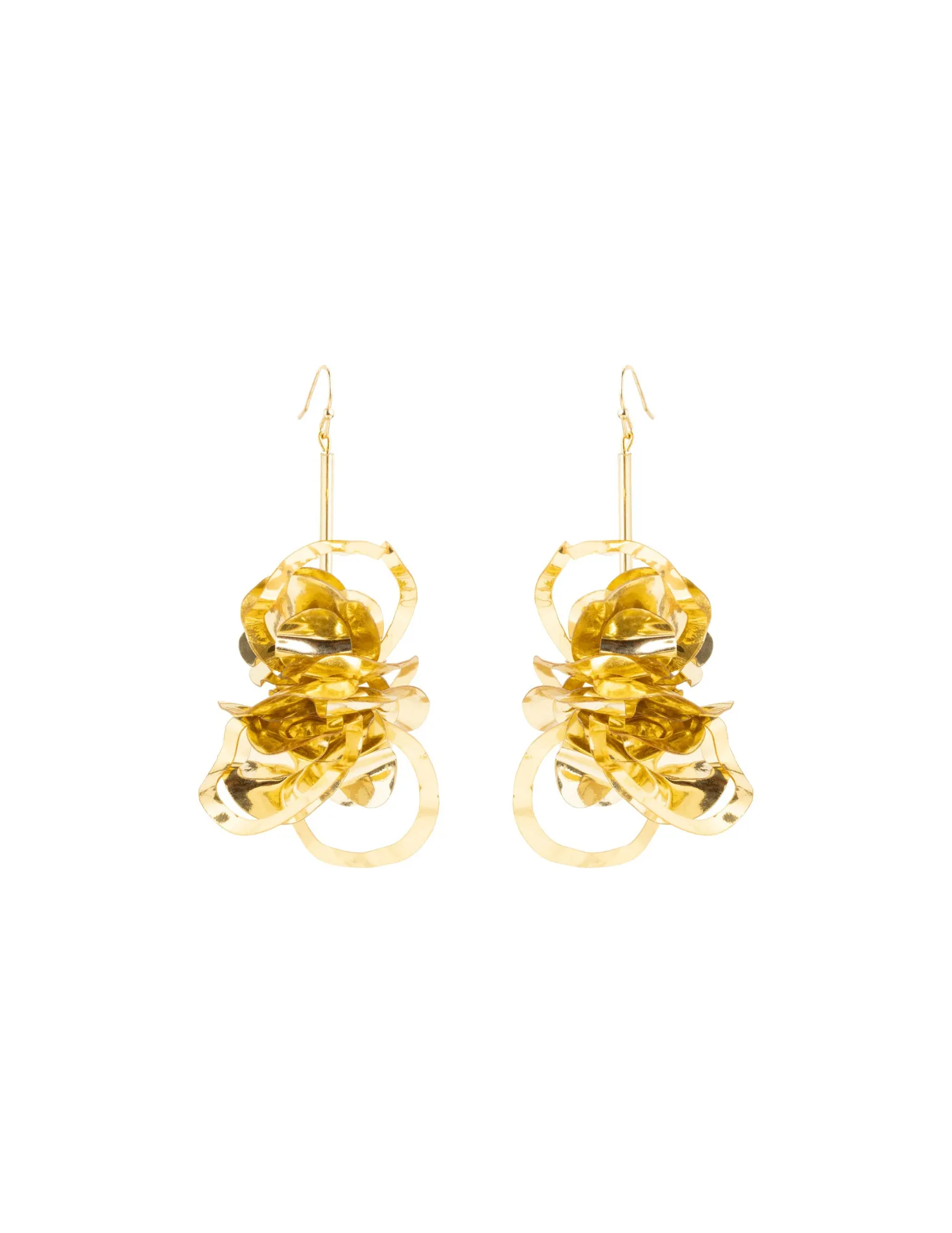 Carmine Earrings Gold sold by Modatrova