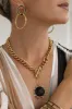 Odyssey Necklace Black Gold sold by Modatrova
