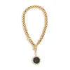 Odyssey Necklace Black Gold sold by Modatrova