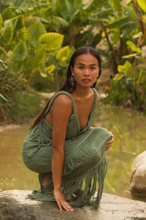 Sade Earrings Gold sold by Modatrova product image thumbnail 4