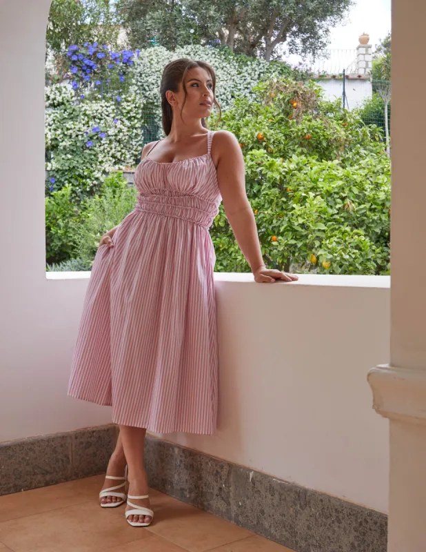 Lucilla Strawberry Stripe sold by Modatrova