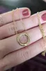 The Crew Small Circle Pendant Necklace sold by Modatrova