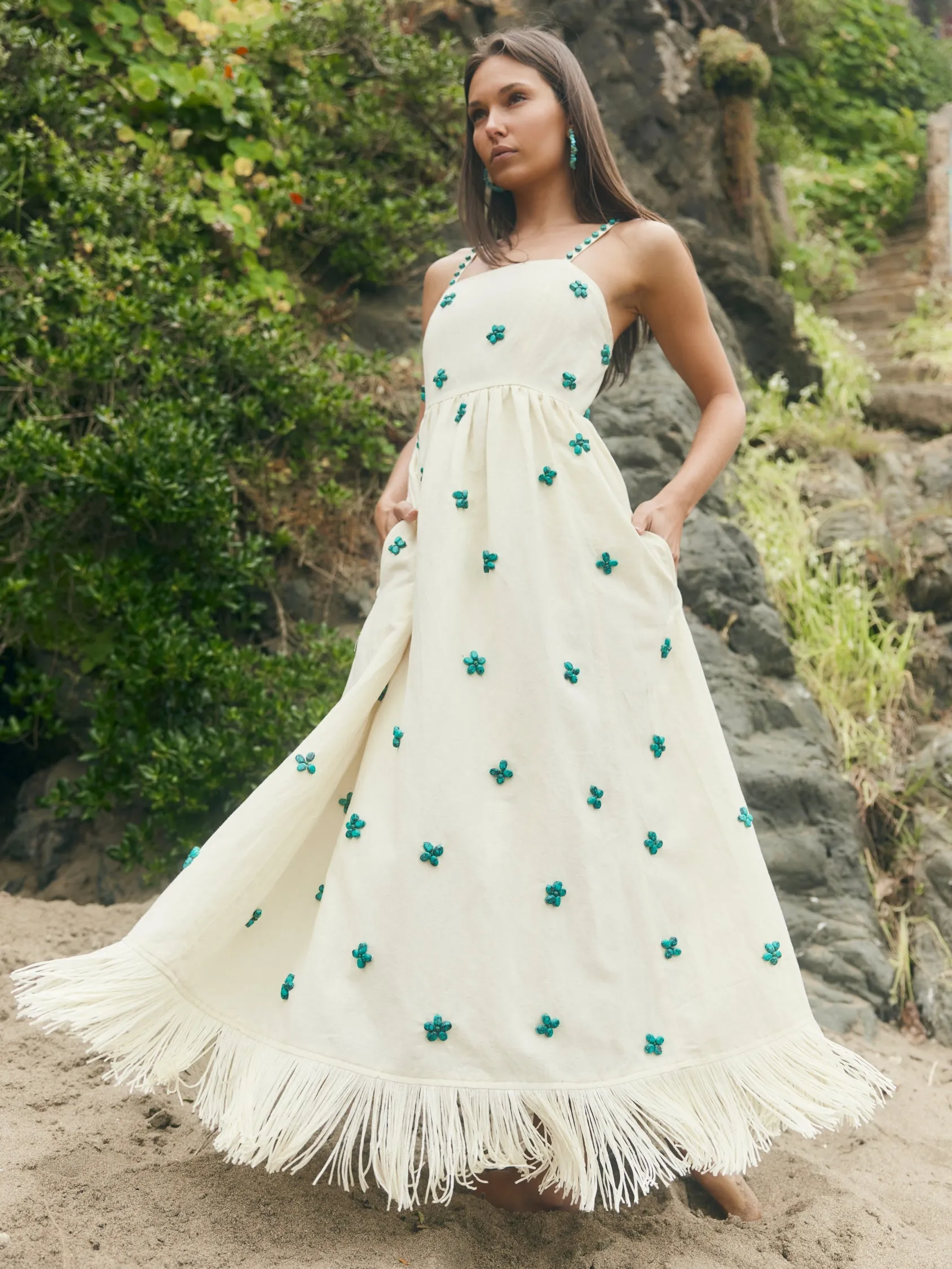 Lucy Midi Dress sold by Modatrova product image thumbnail 3