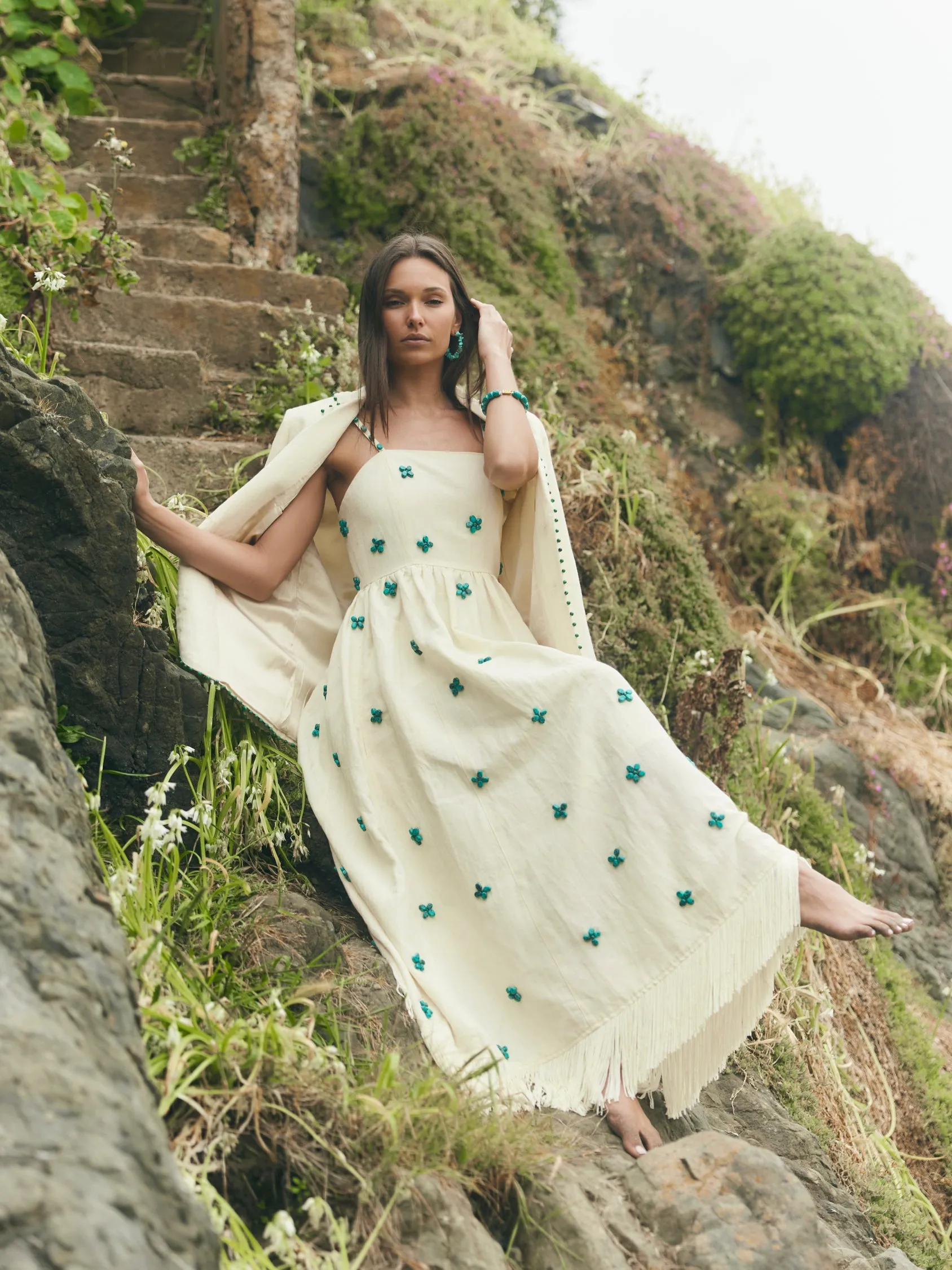 Lucy Midi Dress sold by Modatrova