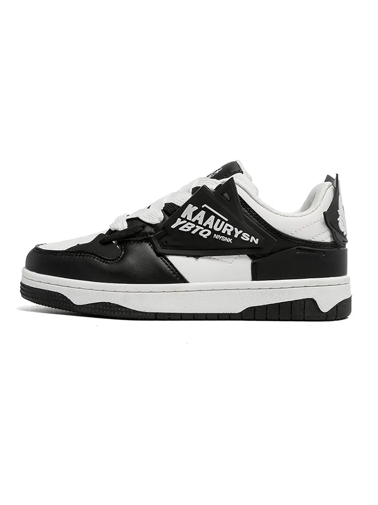 Men'S Spliced Flats With Dual-Color Lace sold by Oeyes product image thumbnail 4