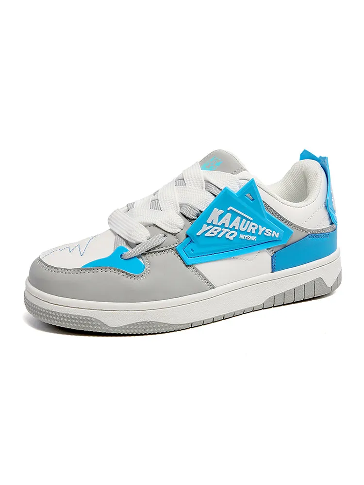 Men'S Spliced Flats With Dual-Color Lace sold by Oeyes product image thumbnail 2