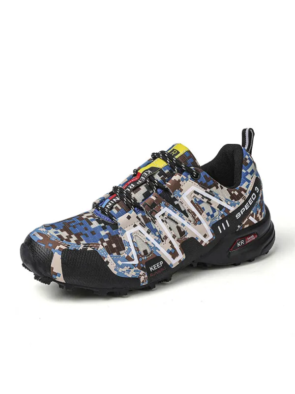 Camouflage Cycling Non-Slip Sports Outdoor Hiking Shoes sold by Oeyes