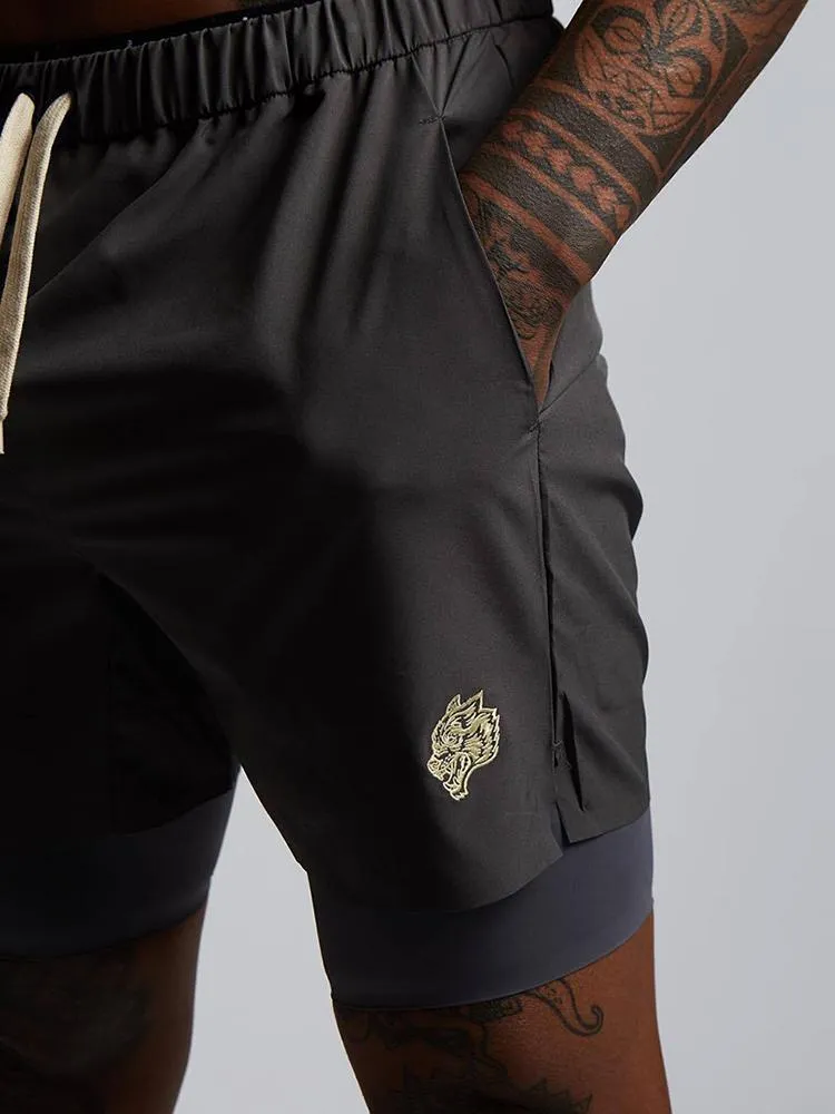 Causal Double-Deck Training Shorts sold by Oeyes product image thumbnail 4