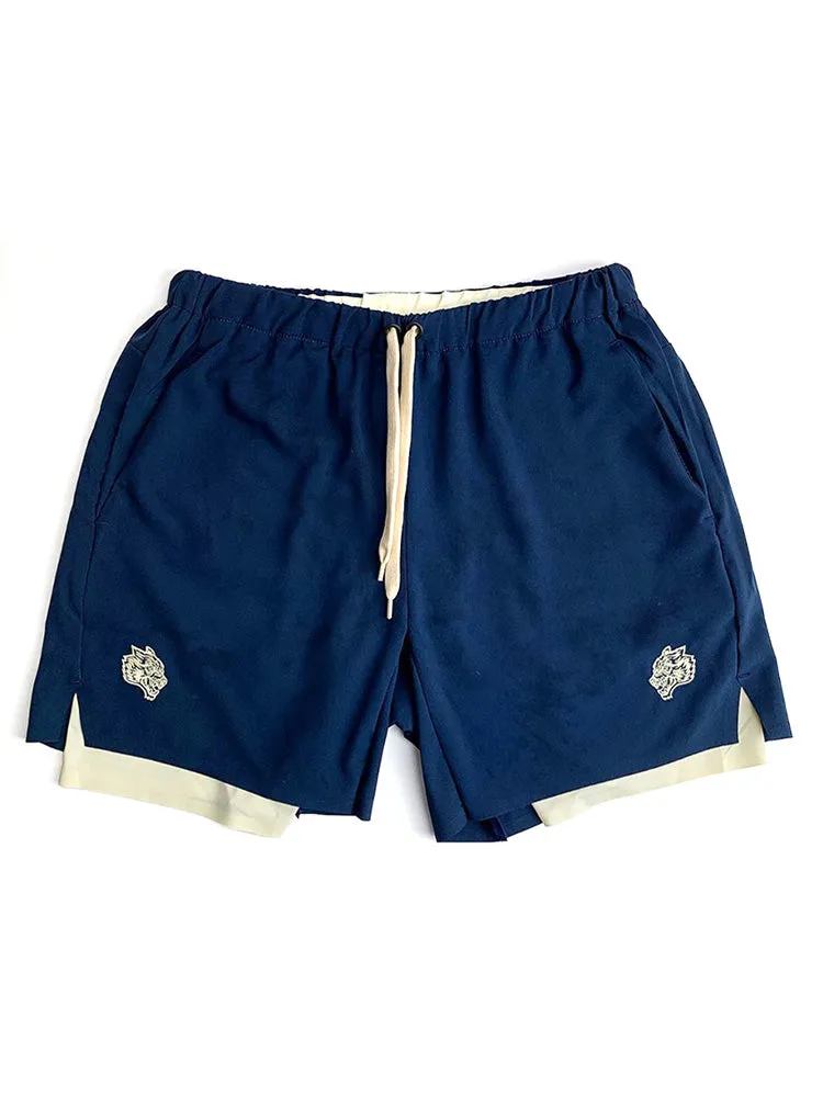 Causal Double-Deck Training Shorts sold by Oeyes
