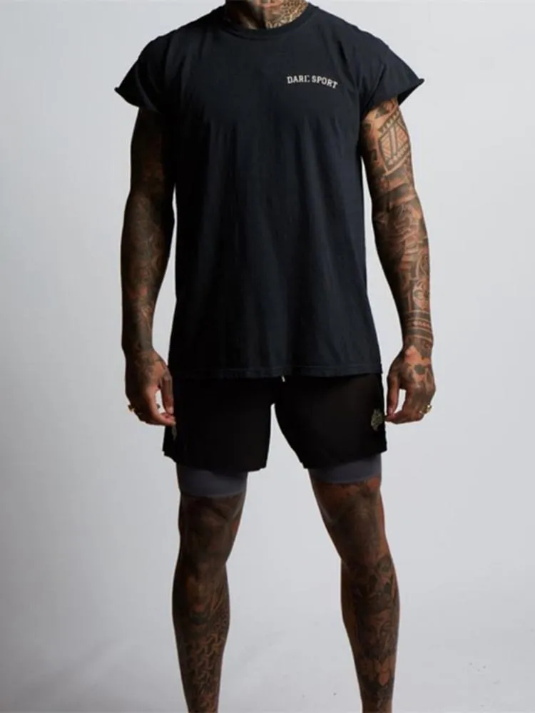 Causal Double-Deck Training Shorts sold by Oeyes product image thumbnail 2