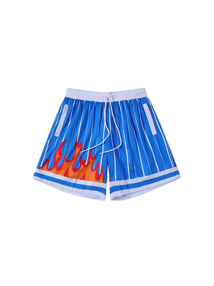 Men'S Mesh Dual-Color Training Shorts sold by Oeyes product image thumbnail 2