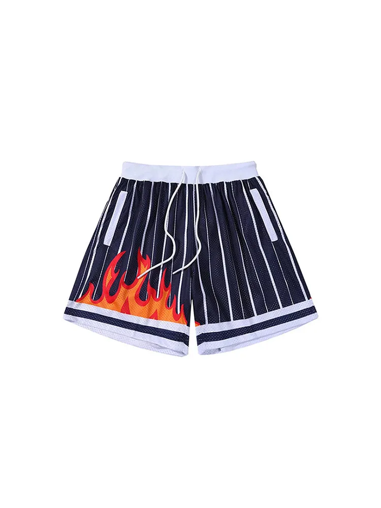 Men'S Mesh Dual-Color Training Shorts sold by Oeyes product image thumbnail 5