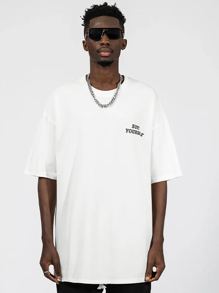 Men'S Vintage Crew Neck Tees sold by Oeyes product image thumbnail 3