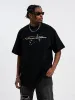 Men'S T-Shirts With Splash Ink Chest Print sold by Oeyes