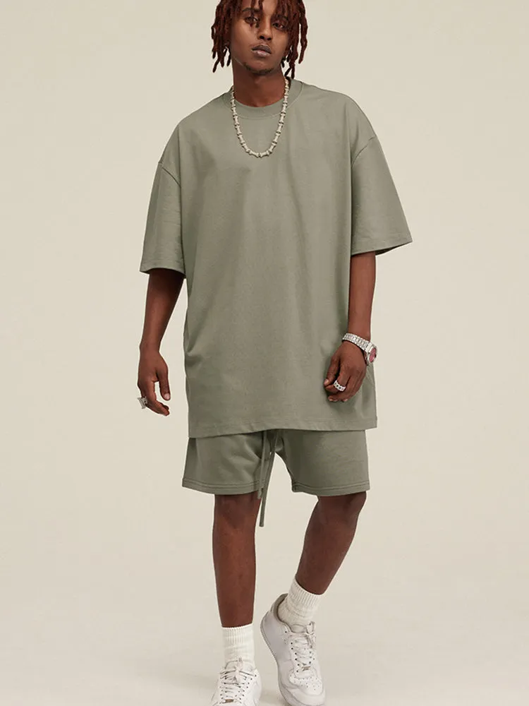 Men'S Dropped Shoulder Loose Tee sold by Oeyes product image thumbnail 5