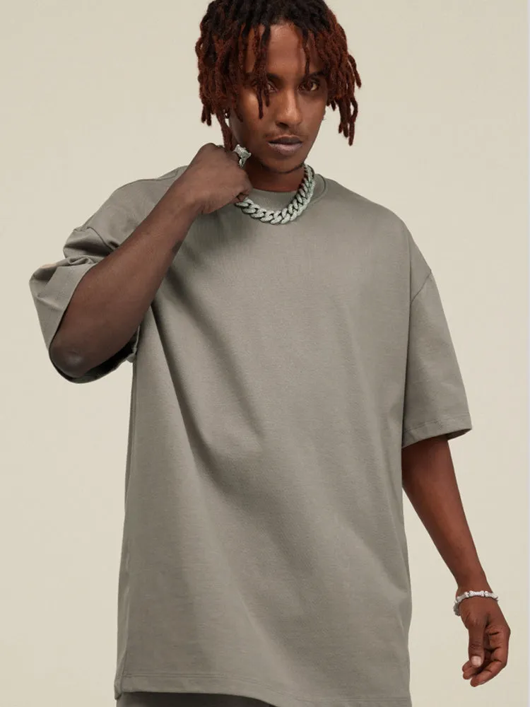 Men'S Dropped Shoulder Loose Tee sold by Oeyes product image thumbnail 4