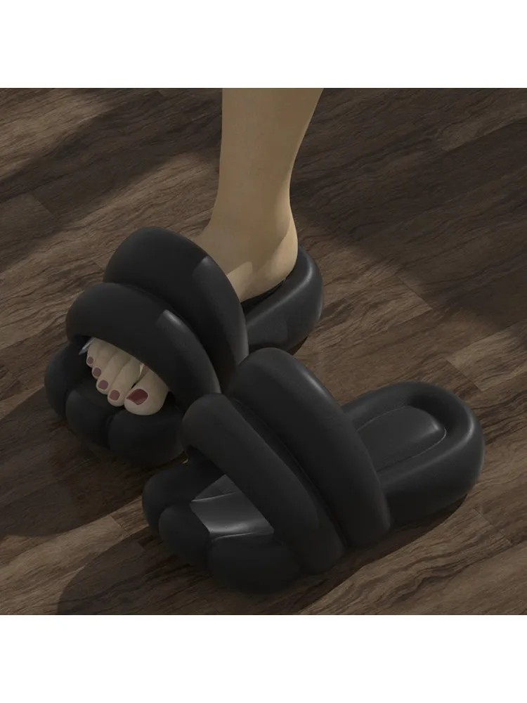 Women'S New Comfortable Soft Bath Stylish Solid Color Slides sold by Oeyes product image thumbnail 2