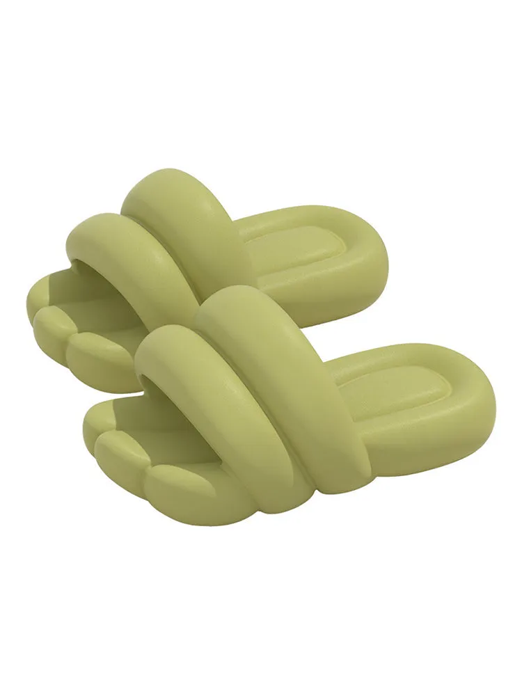 Women'S New Comfortable Soft Bath Stylish Solid Color Slides sold by Oeyes