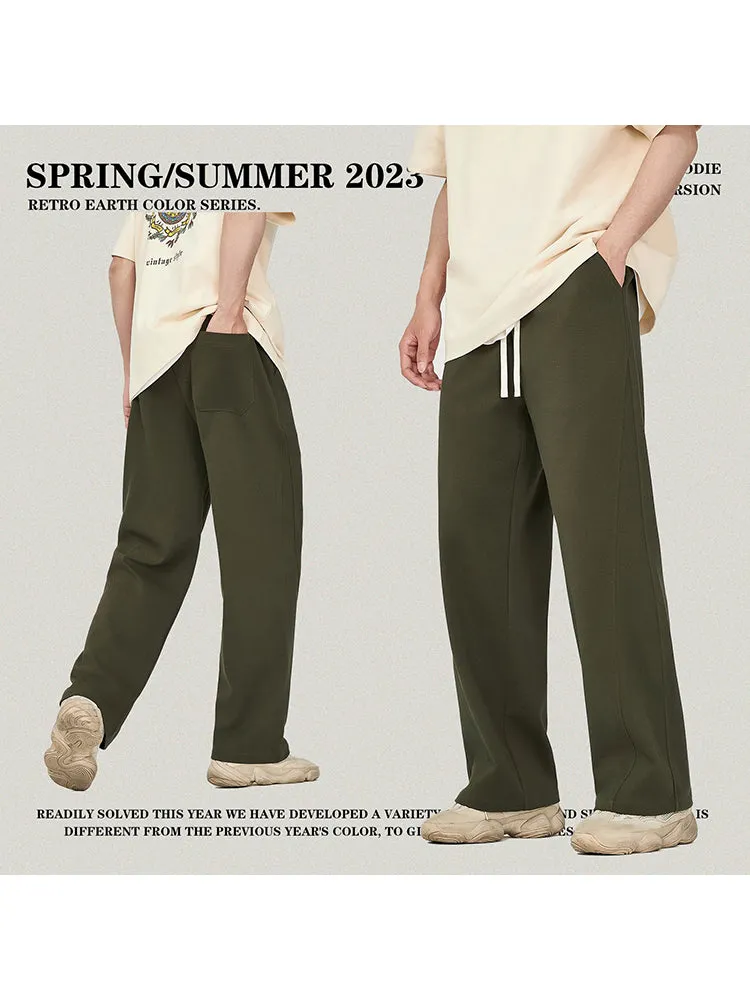 Men'S Twill Plaid Spliced Joggers sold by Oeyes product image thumbnail 2