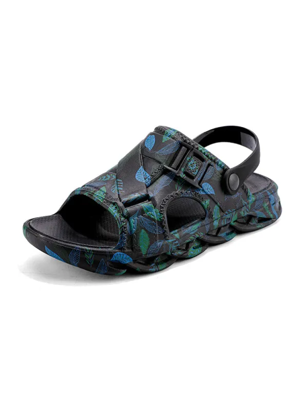 New Thick Soft Sole Anti-Slip Beach Outwear Durable Slides sold by Oeyes
