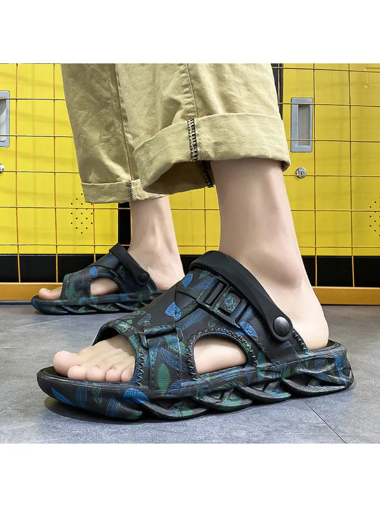 New Thick Soft Sole Anti-Slip Beach Outwear Durable Slides sold by Oeyes product image thumbnail 3