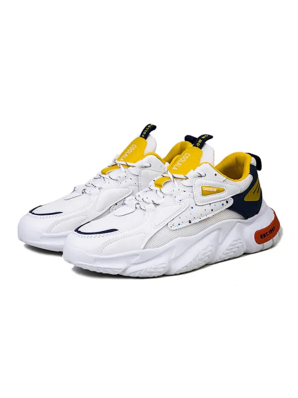 Men'S Breathable Fashion Soft Bottom Comfortable Casual Running Clunky Shoes sold by Oeyes