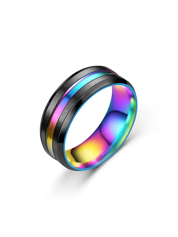 Party Birthday Stainless Steel Fashion Rings Single sold by Oeyes product image thumbnail 2