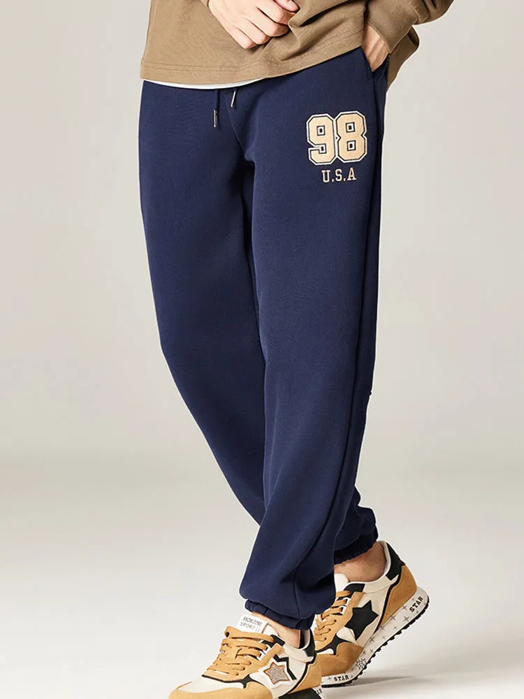 Thickened Simple Casual Sports Padded Sweatpants sold by Oeyes product image thumbnail 3