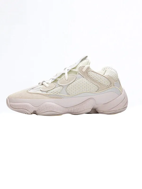 OEYES Ventilate Thick-Soled Sports Clunky Type Sneakers Bone sold by Oeyes