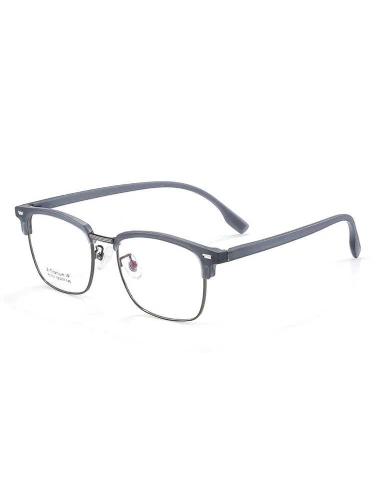 Rectangle Full Rim Glasses sold by Oeyes product image thumbnail 4