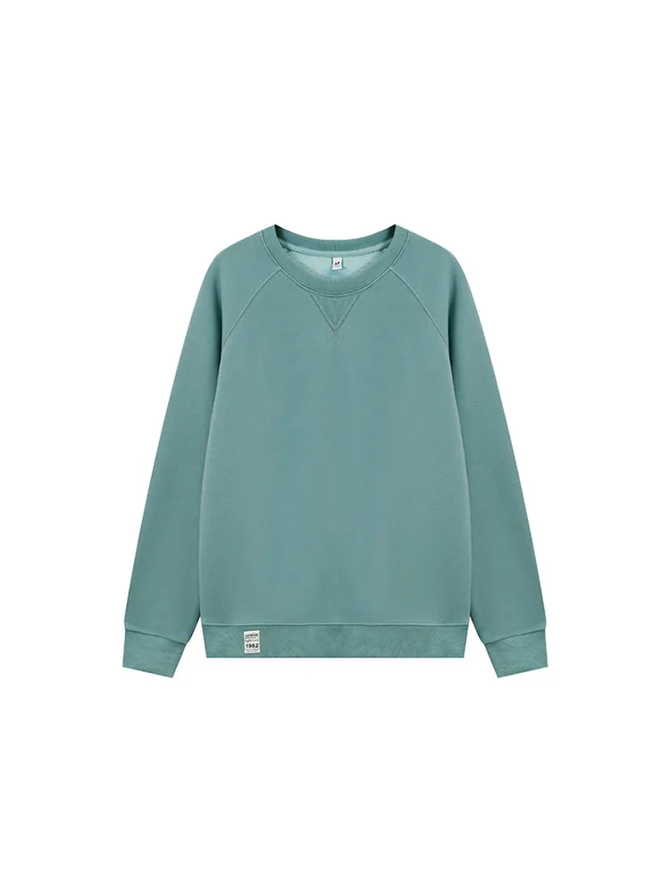 Solid Color Retro Loose Long-Sleeved T-Shirt sold by Oeyes product image thumbnail 4