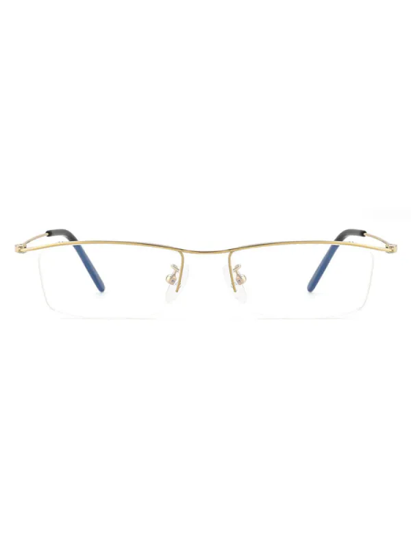 Half Rim Rectangle Glasses sold by Oeyes