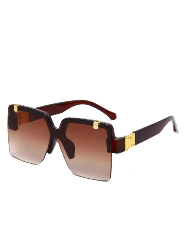 Men'S Square Large Frame Sunglasses sold by Oeyes