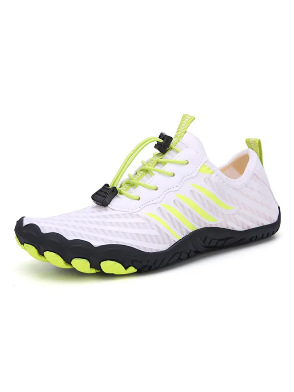 Quick-Drying Five-Finger Beach Shoes Non-Slip Swimming Fishing Outdoor Water Shoes sold by Oeyes