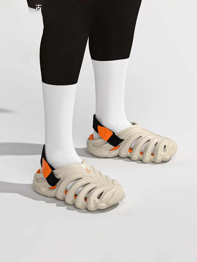 Men's Outdoor Beach Shoes - Breathable Cutout Closed-Toe Sandals sold by Oeyes product image thumbnail 4